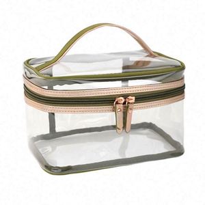 Daily Life Cheap Item Beauty Transparent Pouch <b>Make</b> <b>up</b> <b>Case</b> Waterproof PVC Cosmetic Bags for Women - Product Image 2
