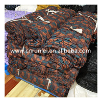 Tissu en dentelle guipure écologique en polyester/coton, dentelle cordonnée pour robes de mariée et de soirée pour femmes