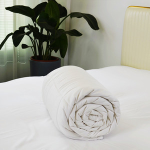 Copripiumino in bambù 205TC organico alternativo imbottito in poliestere ipoallergenico leggero coperta di raffreddamento del letto trapunta - Product Image 4