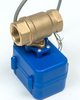TKFM 220v DN15 3 fils 2 contrôle électrique laiton robinet à bille d'eau prix des fabricants