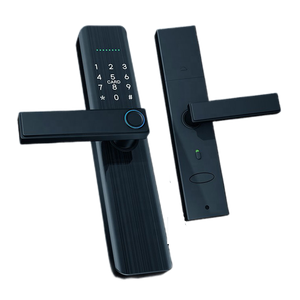 חכם בית מלון דלת דיגיטלית נעילה Residenc Tuya חכם חיים אפליקציה TTlock טביעות אצבע סיסמה כרטיס WiFi חכם דלת מנעולים - Product Image 2