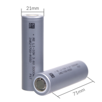 Baterai RS50 Baru Tiba PK Molicel P50B P45B P42A 50PL Maks 125a Silinder 21700 Baterai Lithium Ion