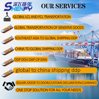 Service de transitaire maritime fiable FCL LCL CIF pour fret surdimensionné – Agent logistique maritime
