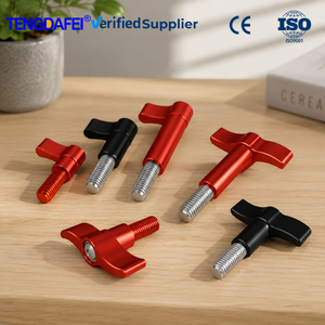Tornillo de Mariposa Largo en Forma de L y T de Aluminio CNC M4 M5 M6 M8 1/4 para Accesorios de Cámara GoPro/Hero/<span class=keywords><strong>Xiaomi</strong></span>/<span class=keywords><strong>YI</strong></span> y Cámaras Deportivas de Acción - Product Image 1