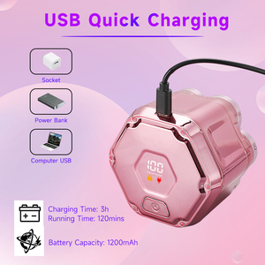 Tête de <span class=keywords><strong>rasage</strong></span> magnétique 8000 tr/min Rasoir électrique pour femmes Épilation intime pour femmes IPX7 Étanche Sans douleur Tondeuse corporelle - Product Image 5