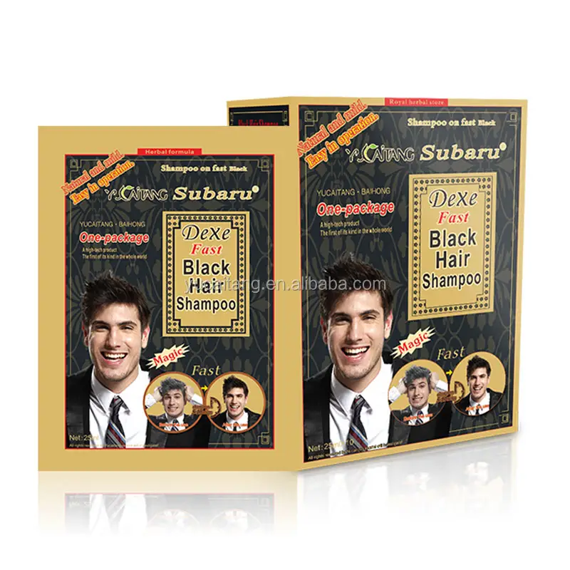 Factory Price Crazy Sale in DUBAI Your Own Brands Subaru hair color black dye shampoo