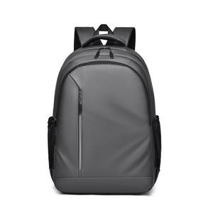 Custom Izable Black <b>Laptop</b> <b>Backpack</b> Usb Feature Waterproof Anti-theft Leather Like Business Style Men Tra - Product Image 6