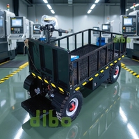 Carrito Eléctrico de Alta Capacidad (1 y 2 Toneladas) para Granjas, Jardines y Fábricas, Transporte sin Esfuerzo para Viveros, ¡Gran Venta!
