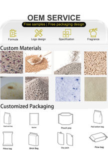 중국의 도매 가격 깨진 벤토나이트 점토 고양이 쓰레기 - Product Image 4