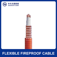 Cable Metálico Multicobre Zetastone, Venta al Por Mayor, Material Aislante Mineral Inorgánico, Flexible, Ignífugo, 1 KV 3*50