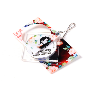 Thấp moq tùy chỉnh in Spotify Bìa album Kpop <span class=keywords><strong>Mini</strong></span> <span class=keywords><strong>CD</strong></span> hộp âm nhạc NFC Instagram Keychain - Product Image 5