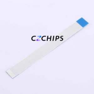 FFC-1.0-10P-100mm-B FFC Cable (Flexible Flat Cable) P=1mm Connector 10P 1mm 0.3mm Reverse - Product Image 2