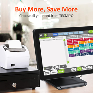 Sistema POS, Caja Registradora y Máquina de <span class=keywords><strong>Pago</strong></span>, Monitor Táctil Comercial, Máquina POS Todo en Uno en Guangzhou - Product Image 2