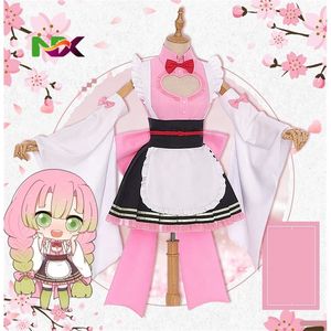 Ventes en gros de costumes de cosplay d'anime pour femmes, inspirés de 'Slayer', 'Kimetsu no Yaiba', avec Tanjirou Kamado <span class=keywords><strong>Nezuko</strong></span> - Product Image 2