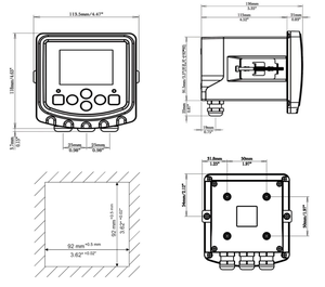 Ph <span class=keywords><strong>Ec</strong></span> <span class=keywords><strong>TDS</strong></span> <span class=keywords><strong>Meter</strong></span> / Monitor phòng thí nghiệm hydroponics nước Tester cho độ dẫn & chất dinh dưỡng giải pháp phân tích - Product Image 4