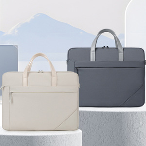 Hot Selling Durable Portable Hand Carry Laptop Sleeve Convertible Crossbody Waterproof Briefcase <b>for</b> 13 14 15.6 Inch Men Women - Product Image 1