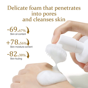 Nhãn Hiệu Riêng Tự Nhiên Hữu Cơ Sữa Rửa Mặt Salicylic Axit Chống Lão Hóa Gạo Nước Mặt Rửa Bọt Sữa Rửa Mặt Cho Da Dầu - Product Image 3