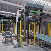 Machine d'emballage à film étirable haute vitesse pour additifs de plâtre – Emballage efficace