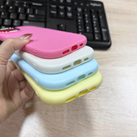 Macarons couleur unie étuis de téléphone portable pour Iphone 17 Air 16 15 14 13 12 Pro Max couverture commande en gros pour les grossistes prix usine