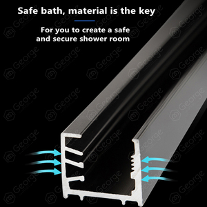 Salle de douche à vapeur d'angle carrée moderne avec baignoire à remous Charnière sans cadre Style ouvert pour hôtels - Product Image 4