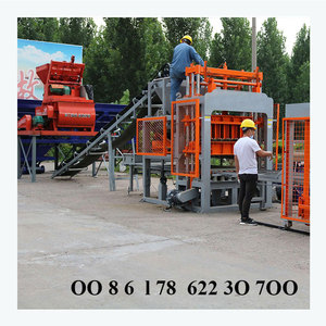 Hongfa QT5-15 Khóa liên động Khối Máy Làm tự động bê tông gạch xây dựng máy - Product Image 3