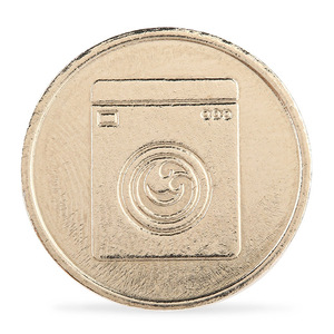 Fichas acanaladas de Metal de aleación de Zinc, Token plateado de alta calidad para Arcade <span class=keywords><strong>Tirador</strong></span> - Product Image 3