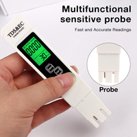 Stylo de test d'eau 4 en 1, testeur d'eau multiparamètres, détecteur de qualité portable, analyseur d'eau potable domestique de haute précision