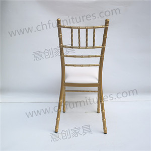 Moderno oro Chiavari boda muebles nuevo estilo duradero sillas de metal para hoteles comedor y uso al aire libre al por mayor disponible - Product Image 3