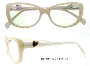 <span class=keywords><strong>Occhiali</strong></span> <span class=keywords><strong>da</strong></span> <span class=keywords><strong>Vista</strong></span> Modello Cat-Eye per Donne, Montature in Acetato Stile Retrò Francese alla Moda - Product Image 4