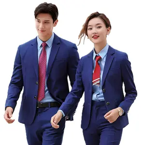 Men And Women With Style Suits Two Pieces Professional High Quality Women Blazer Pant Set Temperament Office Uniforms