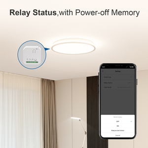 Thông minh Wifi chuyển đổi <span class=keywords><strong>Dimmer</strong></span> cho <span class=keywords><strong>LED</strong></span> ánh sáng nhà thông minh điều khiển từ xa ứng dụng Alexa tương thích bằng giọng nói thông minh ngắt Wifi chuyển đổi mô-đun - Product Image 2