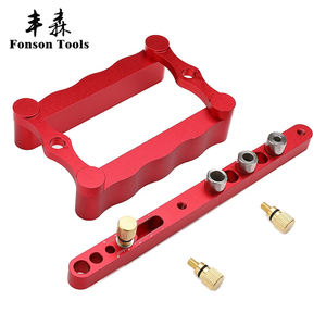 08550 Woodworking Wood Dowel Drilling Pocket Hole Puncher <strong>Hand</strong> Tool <strong>Jig</strong> <strong>Guide</strong> - Product Image 3