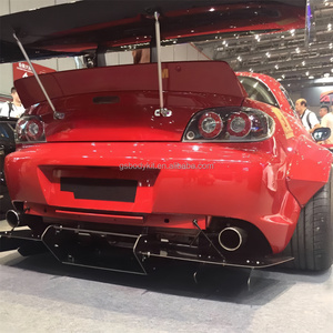 Cho Mazda <span class=keywords><strong>Rx8</strong></span> Cơ Thể Kit Rb Cơ Thể Rộng Fender Phía Trước Lip Side Váy Phía Sau Khuếch Tán Thân Cây Spoiler Phía Sau Cánh Bumper - Product Image 6