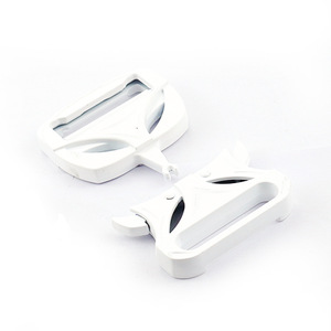 Hebilla de mariposa de aleación de zinc blanca resistente al desgaste para bolsos K545 - Product Image 2