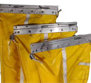 Flotteur solide de haute qualité en PVC Matériau Containment Oil Spill Boom pour la protection de l'environnement <span class=keywords><strong>maritime</strong></span> - Product Image 2