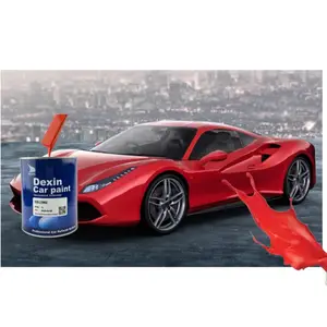 Premium Quality Repair Acrylic 2k Auto Paint Auto Refinish Red Car Color Mixing System Automotive Paints