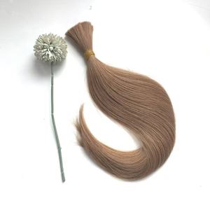 <span class=keywords><strong>Capelli</strong></span> Umani Morbidi e Setosi di Colore Marrone <span class=keywords><strong>Chiaro</strong></span> Emeda per Intrecciare Fai-da-Te - Product Image 4