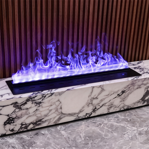 <span class=keywords><strong>Cheminée</strong></span> à vapeur d'eau atomisée sans chaleur, flamme simulée sans rayonnement, pour la famille, la chambre d'enfant, l'appartement, la décoration de la maison - Product Image 6
