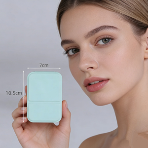 Portable Pocket Square Folding Eco-Friendly Makeup <b>Mirror</b> for Office Dormitory Travel Business Trip - Product Image 5