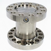 Celda de Carga de Columna DYZ-015 0-35000kN (3500t) de Acero Aleado Niquelado para Básculas de Riel y Básculas de Tolva