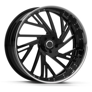 RCSR Custom Sliver 2-Piece 24 26 28 30 Inch <strong>Chrome</strong> Forged Aluminum Alloy <strong>Wheels</strong> Fogiotos Rims for 6 Lug Chevy <strong>Wheels</strong> - Product Image 2