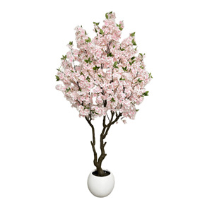 Albero Artificiale <span class=keywords><strong>di</strong></span> Ciliegio e <span class=keywords><strong>Prugnolo</strong></span> per Decorazioni Paesaggistiche <span class=keywords><strong>di</strong></span> Matrimoni, <span class=keywords><strong>Fiori</strong></span> Artificiali - Product Image 3