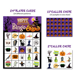 Set di forniture per feste in cartone stampato con <span class=keywords><strong>tema</strong></span> di <span class=keywords><strong>Halloween</strong></span> - Product Image 3