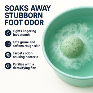 Bombes de bain de pieds antifongiques en gros avec charbon actif, arbre à thé et menthol, comprimés effervescents pour <span class=keywords><strong>spa</strong></span> des pieds éliminant les odeurs - Product Image 4