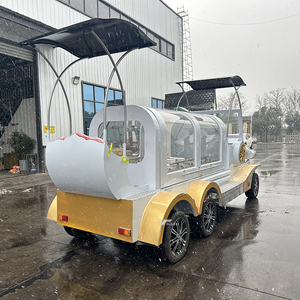 Coche Fúnebre Americano de Lujo, Blanco, de Acero y Cuero, con Columna Romana Eléctrica, <span class=keywords><strong>Transporte</strong></span> Especial - Product Image 4