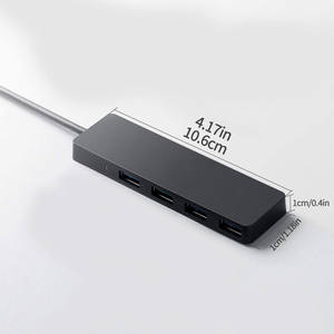<span class=keywords><strong>4</strong></span> en 1 <span class=keywords><strong>USB</strong></span> <span class=keywords><strong>Dock</strong></span> Hub <span class=keywords><strong>USB</strong></span> 3.0 à <span class=keywords><strong>4</strong></span> Ports <span class=keywords><strong>USB</strong></span> 3.0 Multi HUB pour ordinateur de bureau et portable adaptateur - Product Image 2