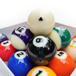 Bolas de Billar de Resina y Latón Dynaspheres - Juego Completo de Bolas de Billar de Resina para Torneos y Entrenamiento - Product Image 5