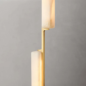 RHOEM Audubon Alabaster Linear <strong>Chandelier</strong> Alabaster <strong>Chandelier</strong> for Living Room Villa Dining Room Luxury Lighting Decoration Home - Product Image 5