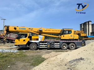 Grúa Móvil Hidráulica Usada XCMG XCT25L5 de 25 Toneladas, Pluma Telescópica de 42m, Equipo de Elevación para Construcción, Grúa sobre Camión - Product Image 1