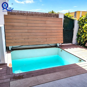 Cubierta de Seguridad para Piscina Personalizable Water Crown 2026, Diseño Cuadrado Plegable Automático, Permite Estar de Pie, Hablar o Jugar - Product Image 6